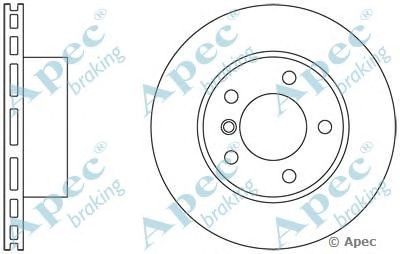 APEC BRAKING dsk2246 -  Тормозной диск